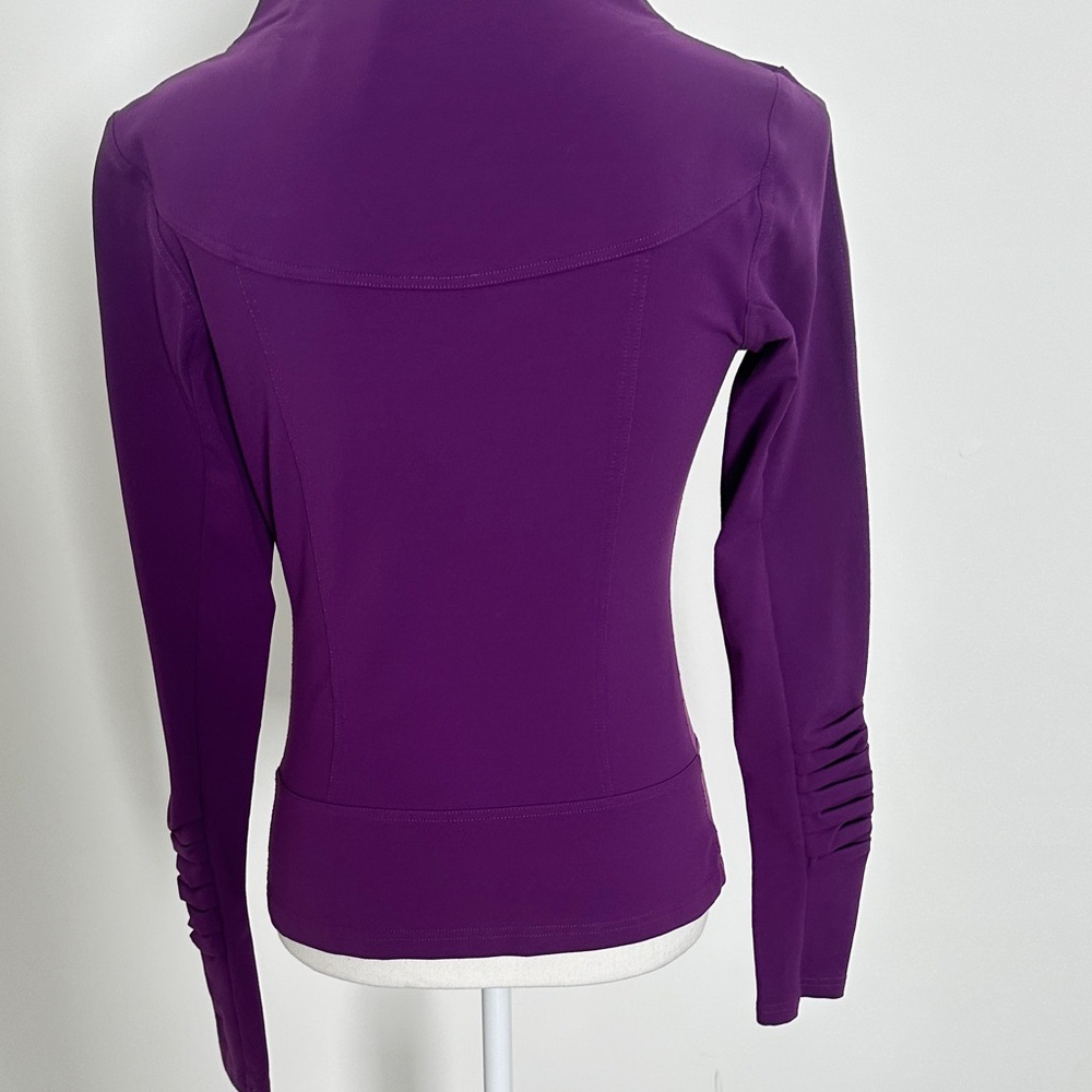 Karma Purple Ruffled Jacket - Picture 6 of 6